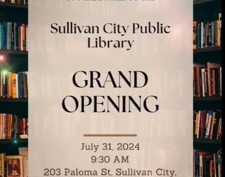 Sullivan Library Grand Opening